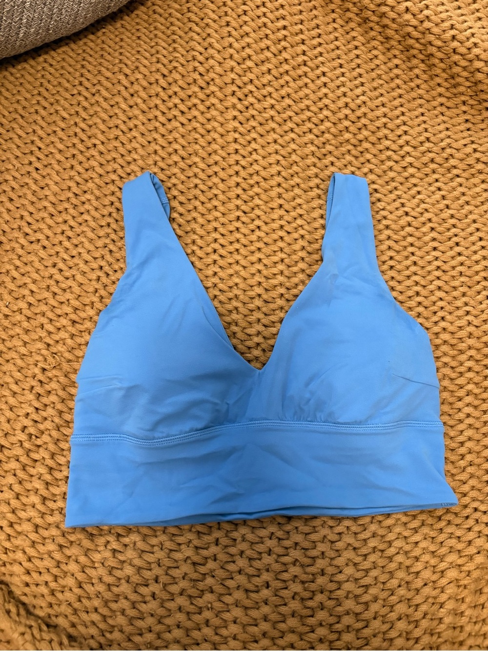 lululemon athletica Light Blue Wireless Sports Bralette